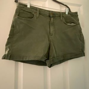 Women’s canvas shorts